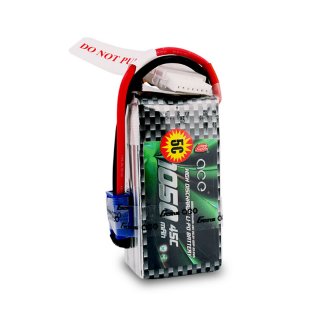 ACE 22.2V 6S 1050mAh 45C LiPo Battery EC3 plug