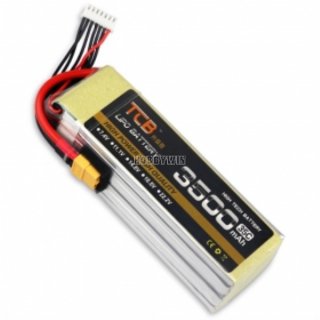 22.2V/6S 3500mAh 35C LiPO upgrade Battery XT60-plug