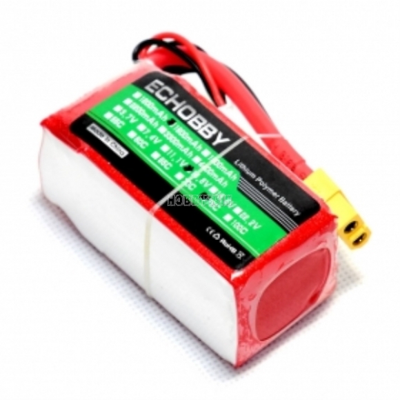 14.8V 4S 1600mAh 75C LiPO Battery XT60 plug