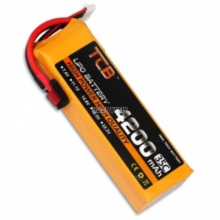 14.8V/4S 4200mAh 35C LiPO Battery deans T plug