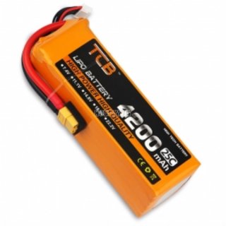 22.2V/6S 4200mAh 25C LiPO battery XT60-plug