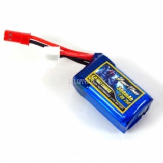 7.4V 2S 300mAh 25C LiPO Battery JST plug Ultralight 4cm wire