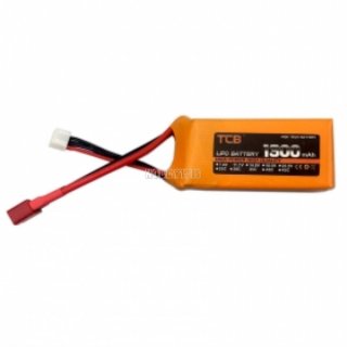 11.1V 3S 1300mAh 35C LiPO Battery T plug