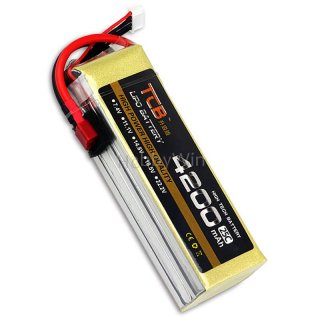 14.8V 4S 4200mAh 25C LiPo Battery T plug