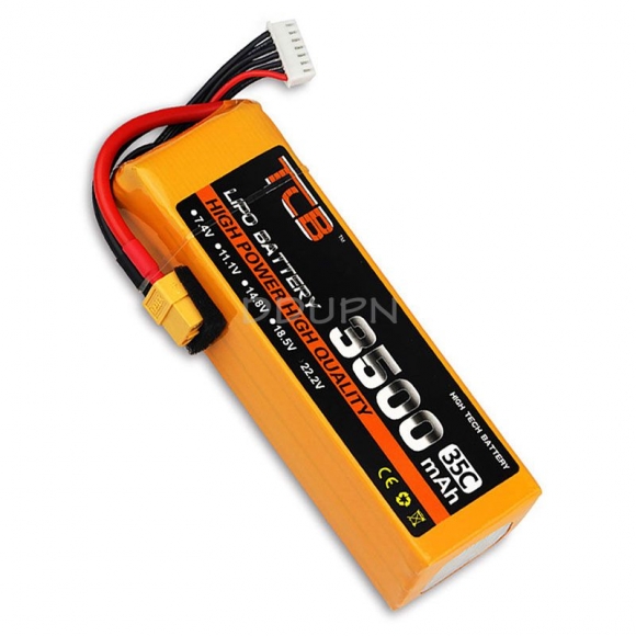 22.2V 6S 3500mAh 35C LiPo Battery XT60 plug