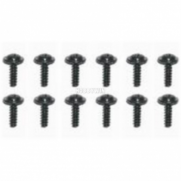 HBX part 24770 Flange Head Self Tapping Screw 2*8mm X12P