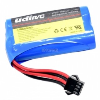UdiR/C part UDI002- 14 Battery 2x3.7V 1500mAh SM4P plug