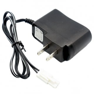 9.6V 250mA US Charger EL-2P Male Plug Positive TO Round
