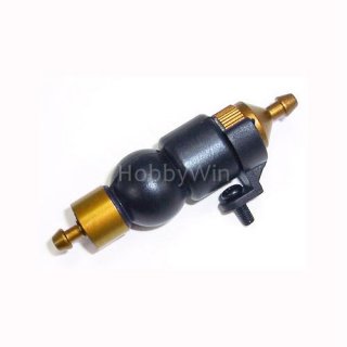 Golden Aluminum 1/8 Fuel Filter +Rubber Pump