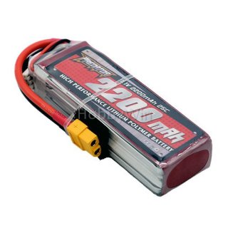 FMS part 11.1V 3S 2200mAh 25C LiPO Battery XT60 plug