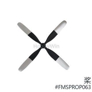 FMS part PROP063 Propeller 4 Bladed 10.5x8