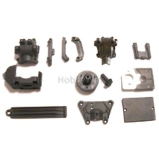 HBX part 18002 Gear box +Motor guard +Spur gears +Battery /Servo cover