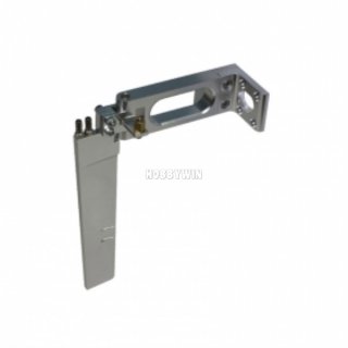 CPV 62101S Large Silver Aluminum Rudder