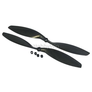 12x6 Carbon Electric Propeller Cw +Ccw