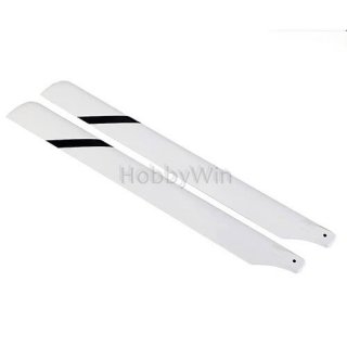 550mm Glassfiber Main Blades White
