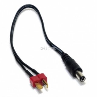 T-plug TO 5.5*2.0mm plug wire adaptor cable