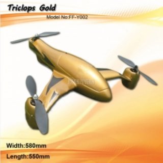 Triclops Golden Tricopter RTF
