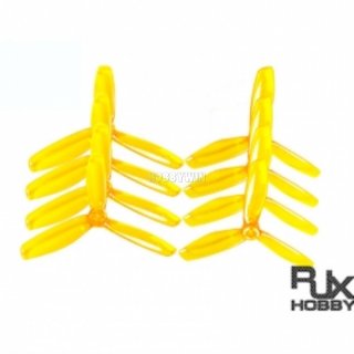 5045 CCW CW 3 blades Propeller Yellow 4 Pairs