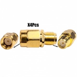 RJX part RJX1231 RPSMA /Male to SMA /Female Adapter X4P
