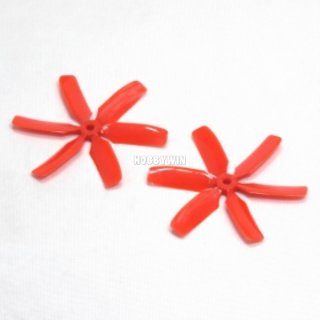6 blades 4x4 Propeller Red 5 pairs CCW & CW