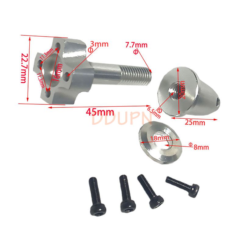 FMS part DZX002 4250 Motor Shaft