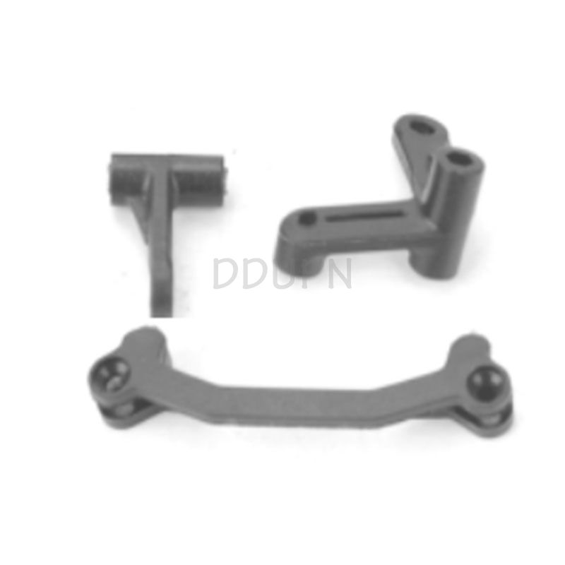 HBX part F4008 Steering Posts +Steering Ackerman Plate