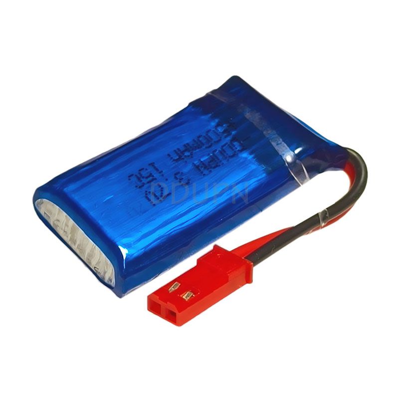 3.7V 1S 500mAh 15C LiPO Battery JST Plug