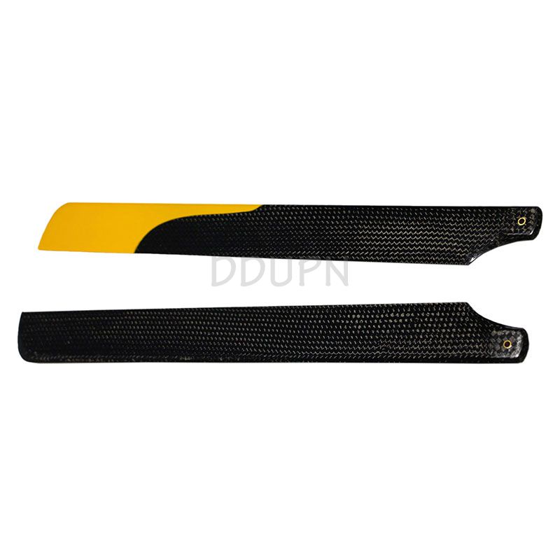 325mm Carbon Main Blades Black +Yellow