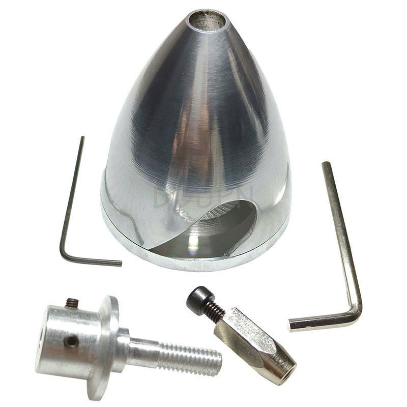 3 Bladed 2in /51mm Alloy Spinner for 4mm Shaft Motor  3 Bladed 2in /51mm Alloy Spinner for 4mm Shaft Motor